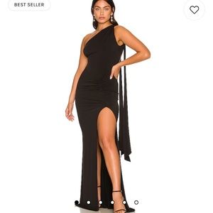 Katie May Attention Seeker Dress in Black-XS